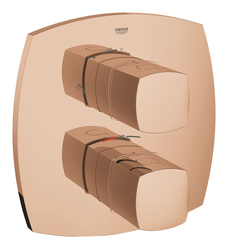 GRANDERA THERMOSTATIC BATH MIXER, 2-WAY DIVERTER - GROHE - ( WARM SUNSET - G5 - GRANDERA - 0x0 mm - 0inchX0inch )