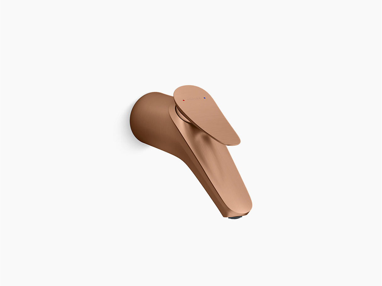 FLUENCE WALL-MOUNT BATH FAUCET (BIB COCK)- KOHLER PREMIUM - KOHLER PREMIUM - ( VIBRANT BRUSHED ROSE GOLD - PREMIUM - 0x15 mm - 0inchX0.5inch )