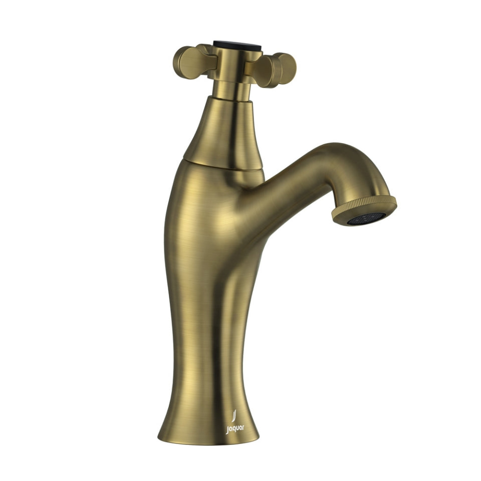 PILLAR COCK - JAQUAR FAUCETS - ( CHROME - QUEENS PRIME - 0x15 mm - 0inchX0.5inch )