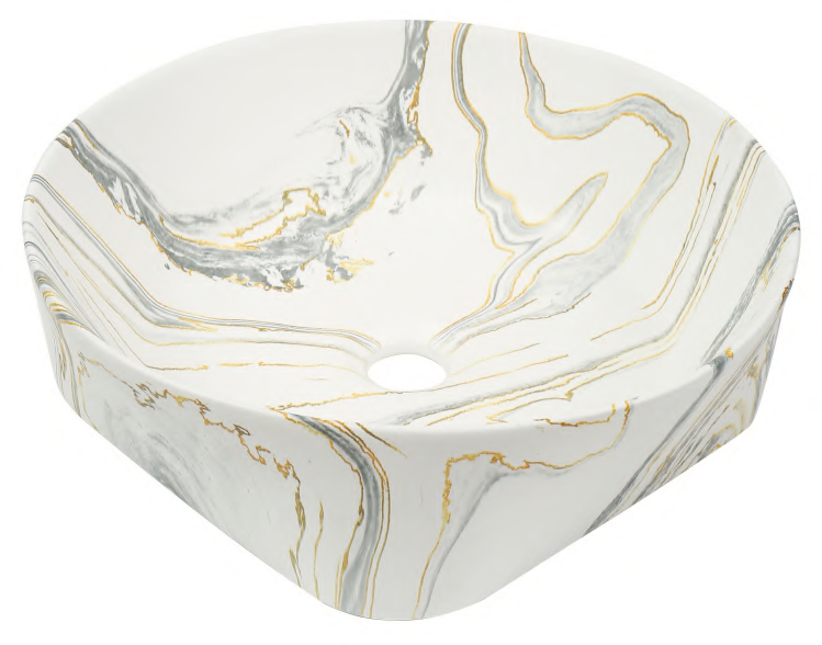 COUNTER TOP WASH BASIN - BETTER LIVING -  (  - FINESSE - 400x400 mm - 16inchX16inch )