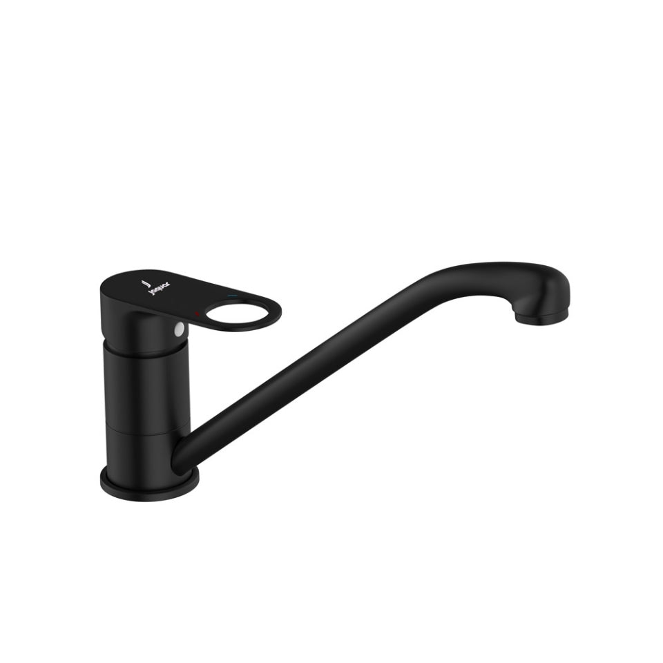 S.L. SINK MIXER T/M BRAIDED - JAQUAR FAUCETS - ( BLACK MATT - ORNAMIX PRIME - 0x15 mm - 0inchX0.5inch )