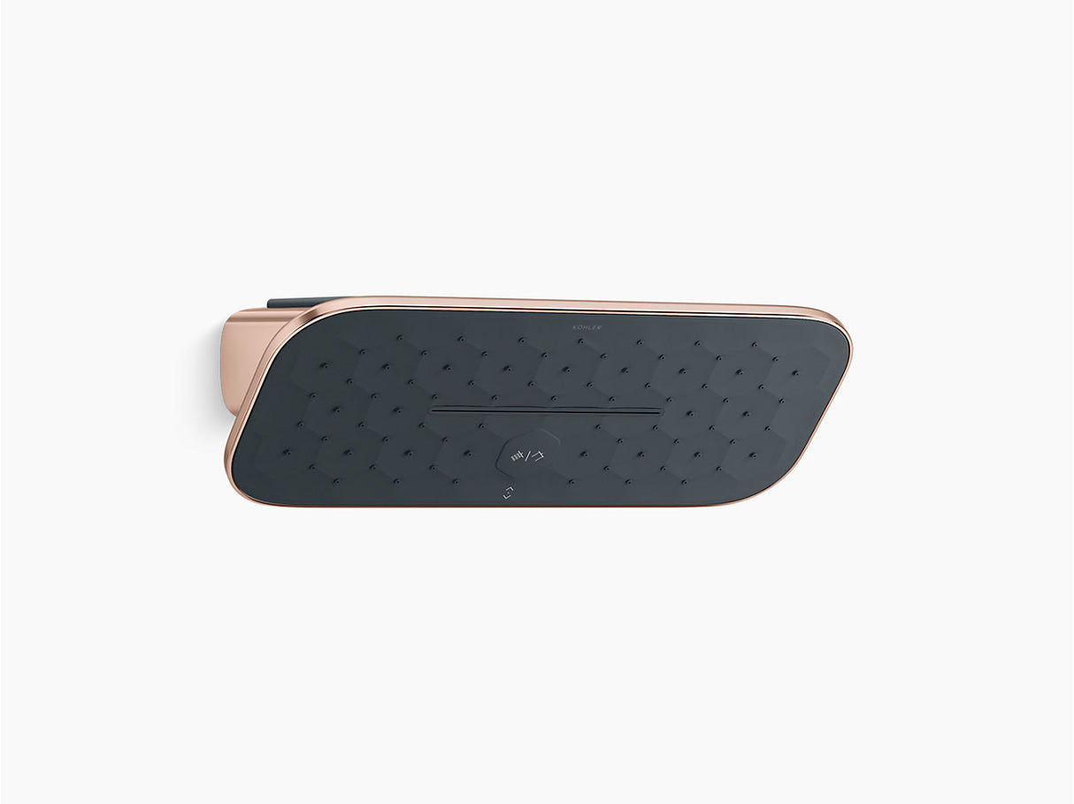 RADIANC TM SHOULDER-HEIGHT TWO-FUNCTION W/O DIVERTER SHOWERHEAD, 12.5 LPM - KOHLER PREMIUM - ( VIBRANT ROSE GOLD - PREMIUM - 341x152 mm - 13.64inchX6.08inch )