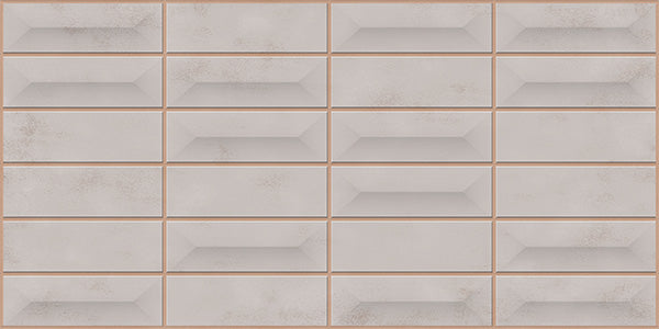 8049 HL - INDIAN TILES -  (  - BLACKBERRY GLOSSY - 600x300 mm - 24inchX12inch )