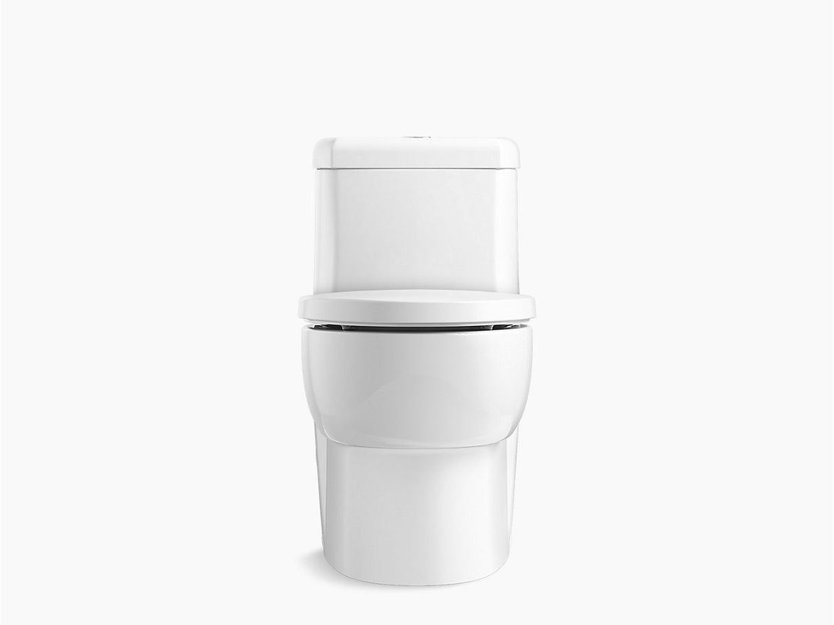 OVE 1-PC TOILET (P TRAP - 185MM) W/O SEAT COVER FOR 17629IN-SM-0 - KOHLER PREMIUM -  ( WHITE - PREMIUM - 0x0 mm - 0inchx0inch )