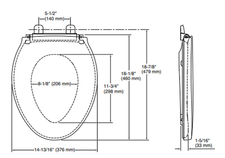 OVE ELONGATED QUIET-CLOSE SEAT FOR 17629IN-SM-0 - KOHLER PREMIUM -  (  - PREMIUM - 0x0 mm - 0inchx0inch )