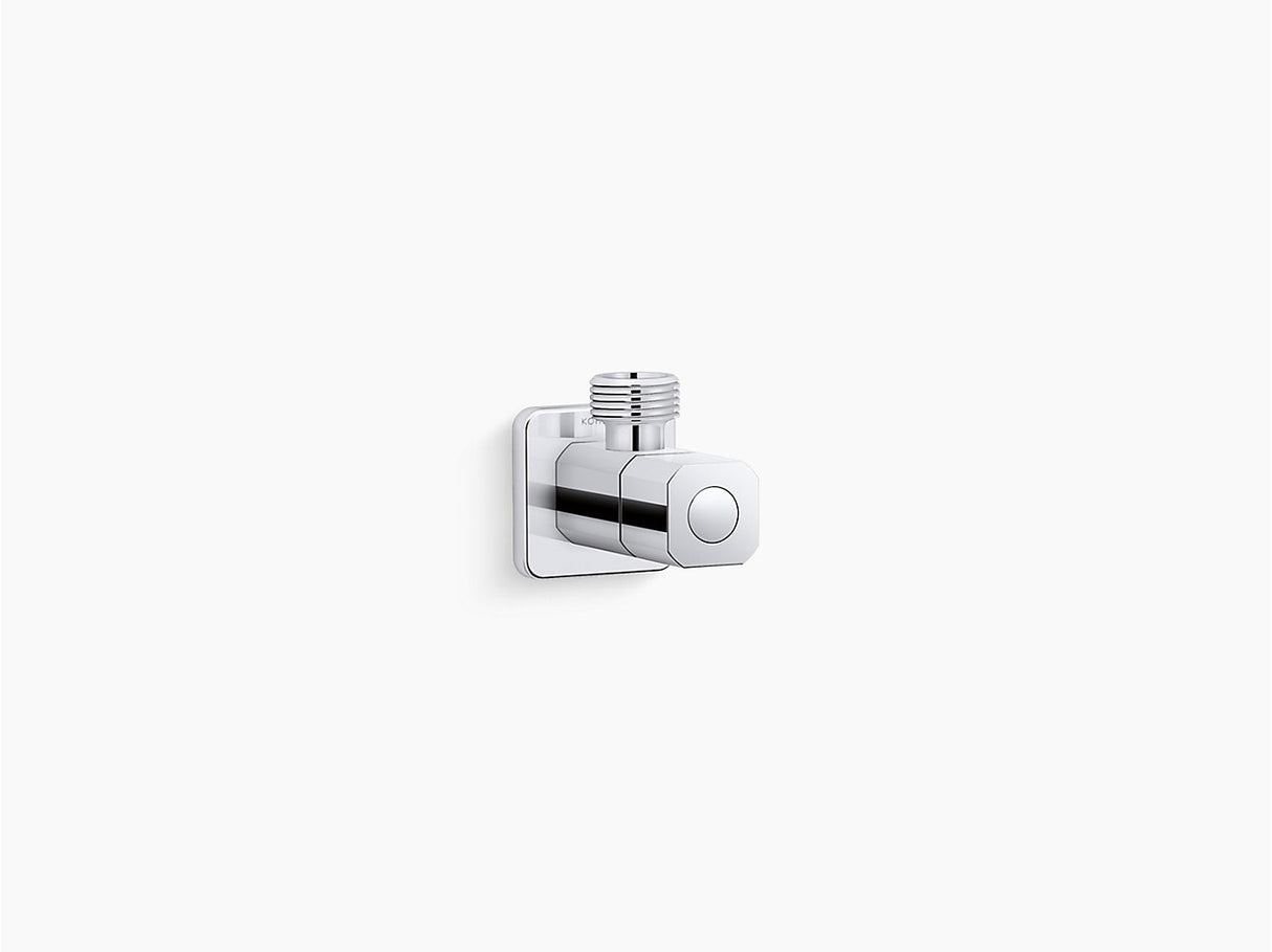 ANGLE VALVE WITH FLANGE - KOHLER PREMIUM - ( CHROME - PREMIUM - 0x15 mm - 0inchX0.5inch )