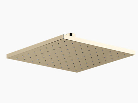 (PRUN)RAIN HEAD SHOWER CONTP.SQ KATALYST AIR - KOHLER PREMIUM -  ( ROSE GOLD - PREMIUM - 0x254 mm - 10inchX0inch )