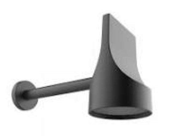 RAINBEAM OVERHEAD SHOWER 100MM - ARTIZE FAUCET - ( BLACK MATT - RAINJOY - 0x0 mm - 0inchX0inch )