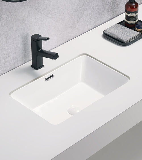 UNDER COUNTER WASH BASIN - AQUANT -  ( WHITE -  - 534x367 mm - 21.3inchX14.6inch )