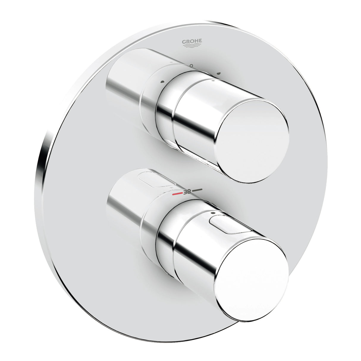 GRT 3000 COSMOPOLITAN THM RAP TRIM BATH - GROHE - ( CHROME - G4 - GROHTHERM 3000 - 0x0 mm - 0inchX0inch )