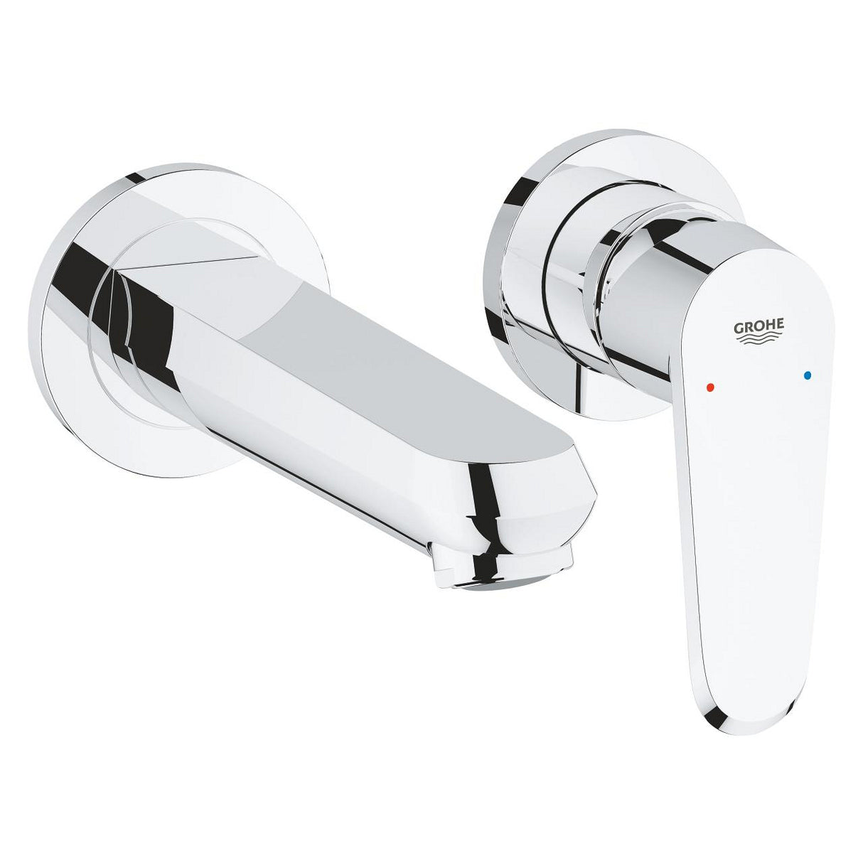 EURODISC COSMOPOLITAN WALL-MOUNT BASIN MIXER WITH POP UP, M SIZE - GROHE -  ( CHROME - G4 - EURODISC - 0x15 mm - 0inchX0.6inch )