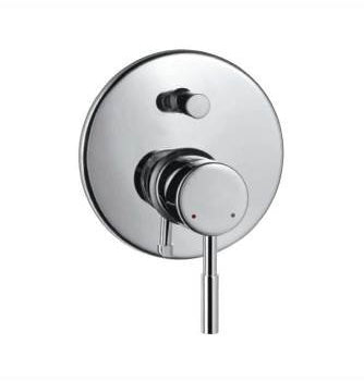 S.L.EXPOSED PARTS DIV KIT BUTTON ON TOP - JAQUAR FAUCETS - ( CHROME - SOLO - 0x15 mm - 0inchX0.5inch )