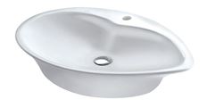 TABLE TOP BASIN - ARTIZE SWARE - ( WHITE - TIAARA - 725x480 mm - 29inchX19.2inch )