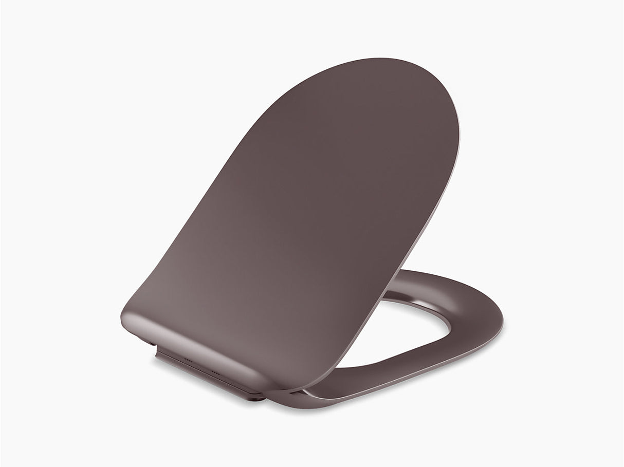 VIVE QUIET CLOSE ROUND UF SEAT COVER FOR 26998IN-TKB - KOHLER PREMIUM - ( TEAK BERRY - PREMIUM - 0x0 mm - 0inchX0inch )