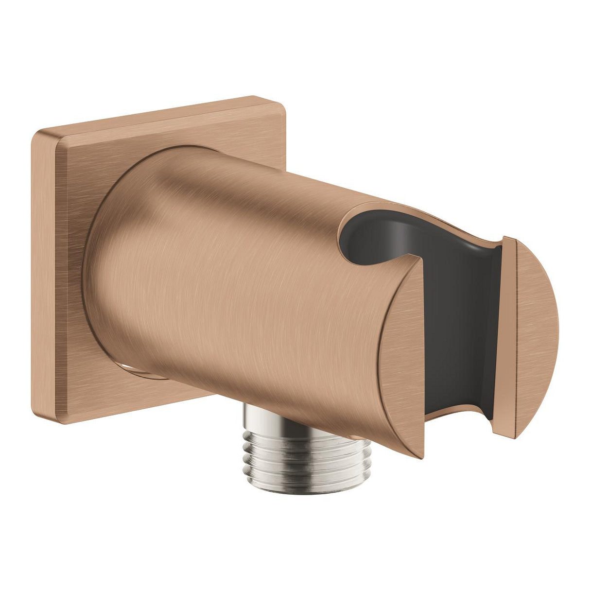 RAINSHOWER SHOWER OUTLET ELBOW 1/2 INCH WITH HOLDER - GROHE - (BRUSHED WARM SUNSET - G5-RAINSHOWER - 0x15 mm - 0inchX0.5inch)