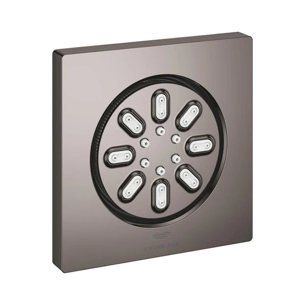 RAINSHOWER AQUA BODY SPRAY CUBE 2 SPRAY - GROHE - ( HARD GRAPHITE - G5 - RAINSHOWER - 75x75 mm - 3inchX3inch )