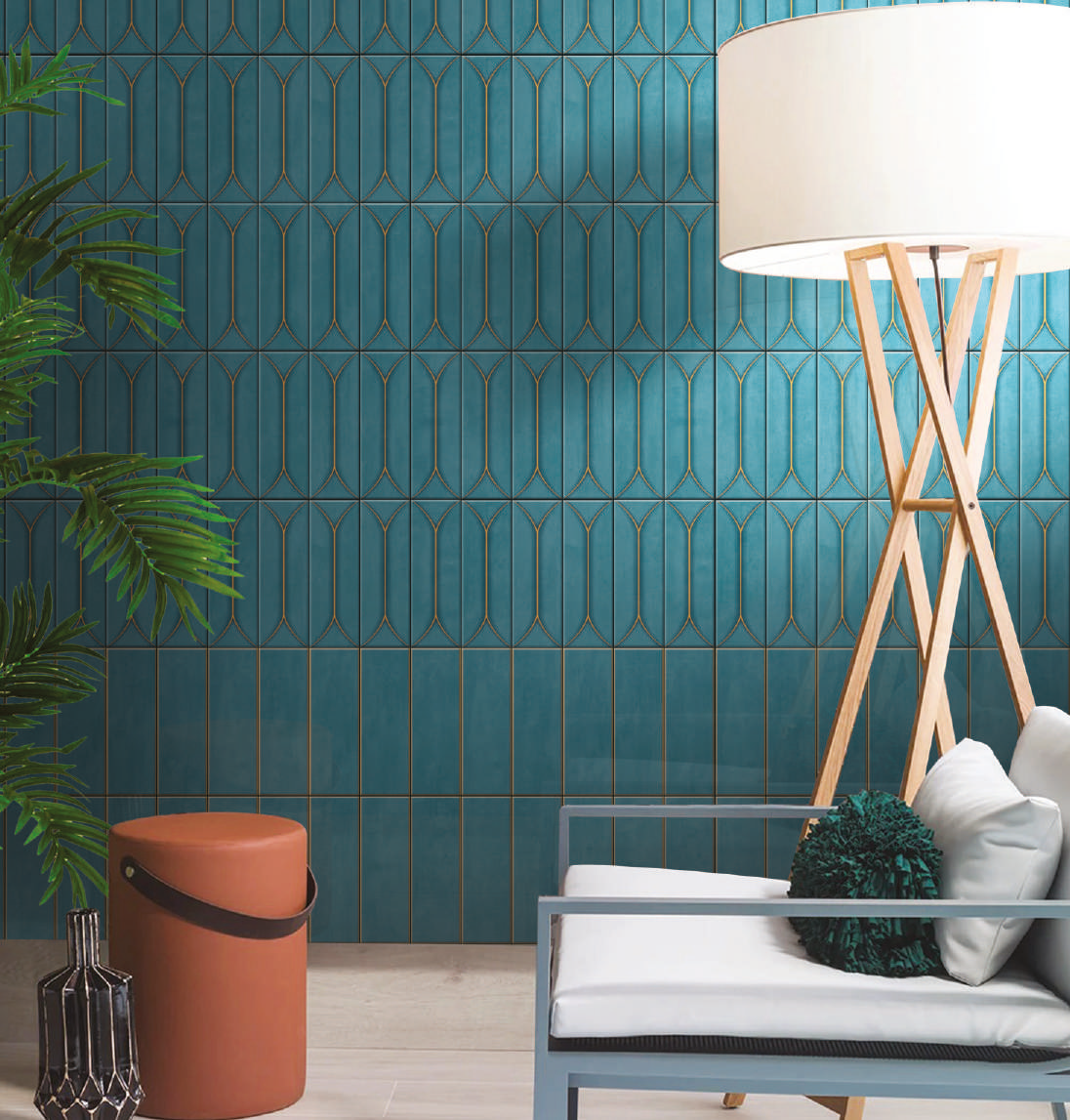 BOAT GALASSIA DECOR - COLORTILE - ( - BOAT GLOSSY - 300x100 mm - 12inchX4inch )