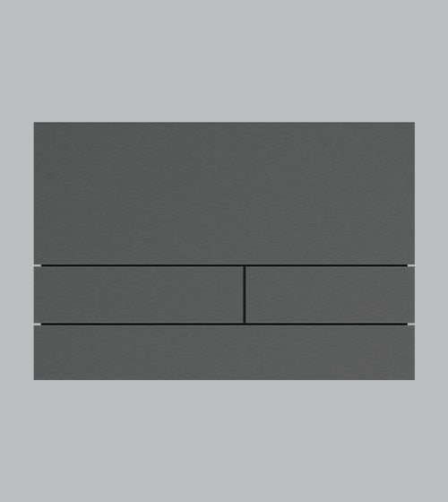 SS FLUSH PLATE - AQUANT - ( GRAPHITE GREY - - 0x0 mm - 0inchX0inch )