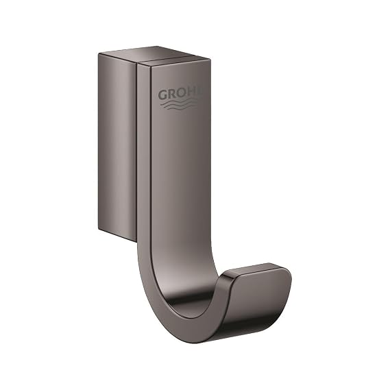 SELECTION SINGLE ROBE HOOK - GROHE - ( HARD GRAPHITE - G5 - SELECTION - 0x0 mm - 0inchX0inch )