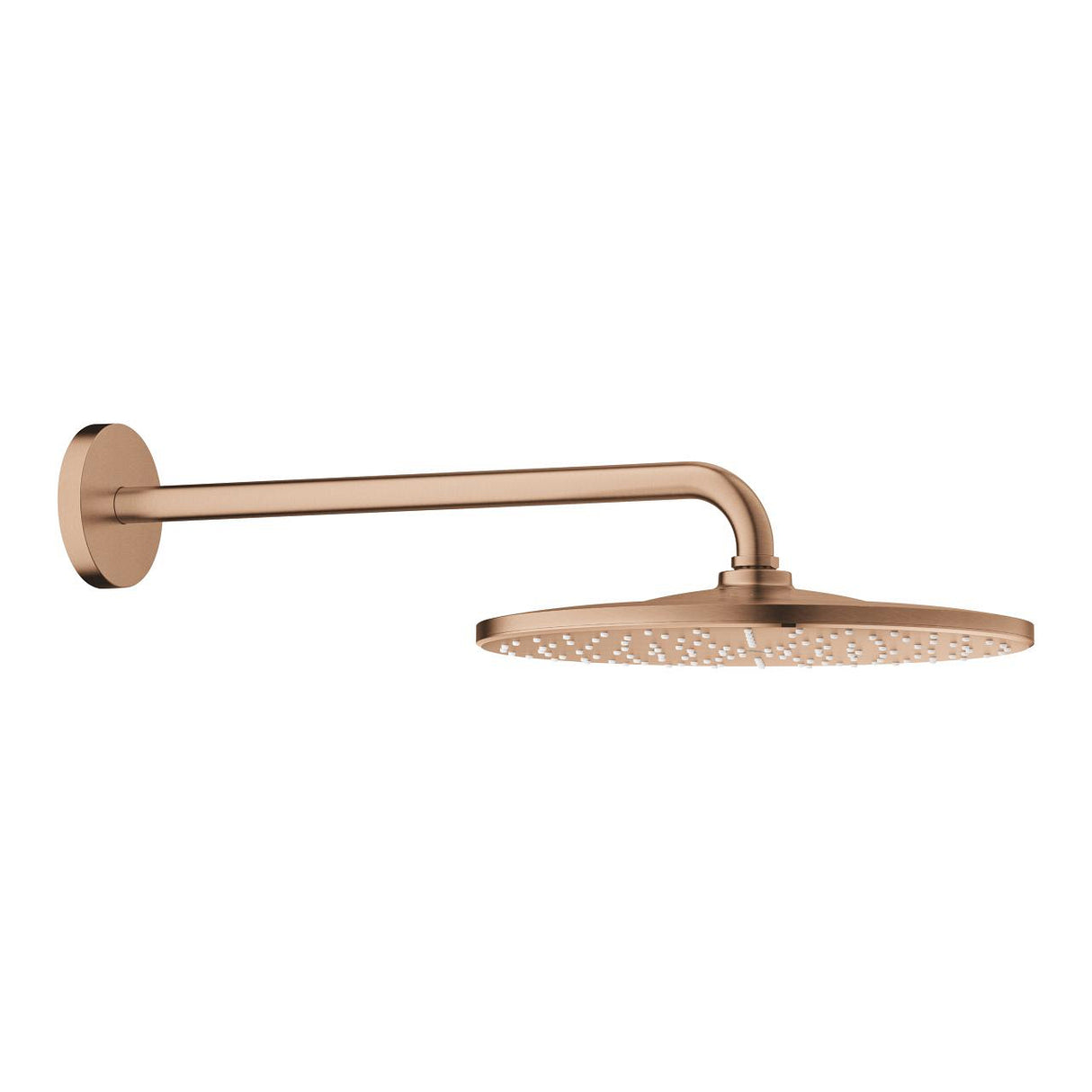 RAINSHOWER MONO 310 ROUND HEAD SHOWER SET 422 MM CEILING SHOWER ARM, 1 SPRAYS - GROHE - (BRUSHED WARM SUNSET - G5 - RAINSHOWER - 0x310 mm - 0inchx12.4inch)