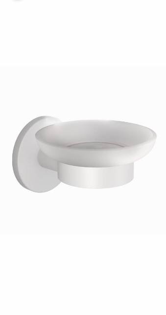SOAP DISH HOLDER - JAQUAR FAUCETS - ( WHITE MATT - CONTINENTAL ACC. - 0x0 mm - 0inchX0inch )
