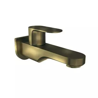 BIB COCK WITH WALL FLANGE - JAQUAR FAUCETS - ( WHITE MATT - OPAL PRIME - 0x15 mm - 0inchX0.5inch )