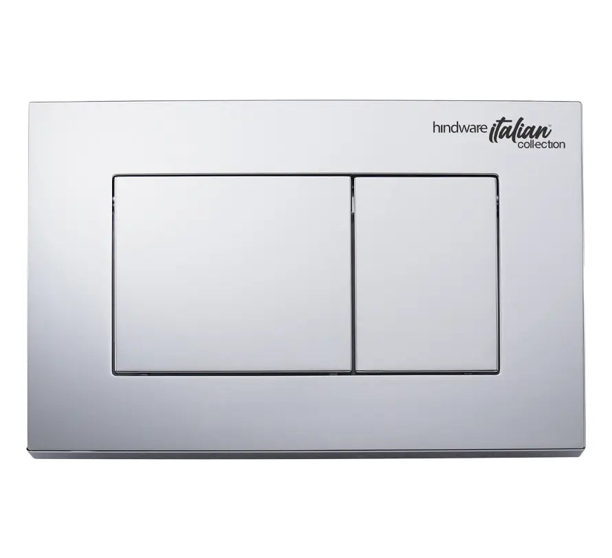 FLUSH PLATE REFLECT- HINDWARE - (CHROME - REFLECT - 247x164 mm - 9.88inchX6.56inch)