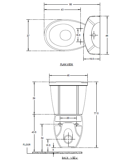 (PRUN)EWC EXTD W/M W/SEAT COVER PREMIUM ( BOLT DISTANCE 8INCH) - HINDWARE - ( IVORY - STUDIO - 660x460x775 mm - 26.4inchX18.4inchX31inch )