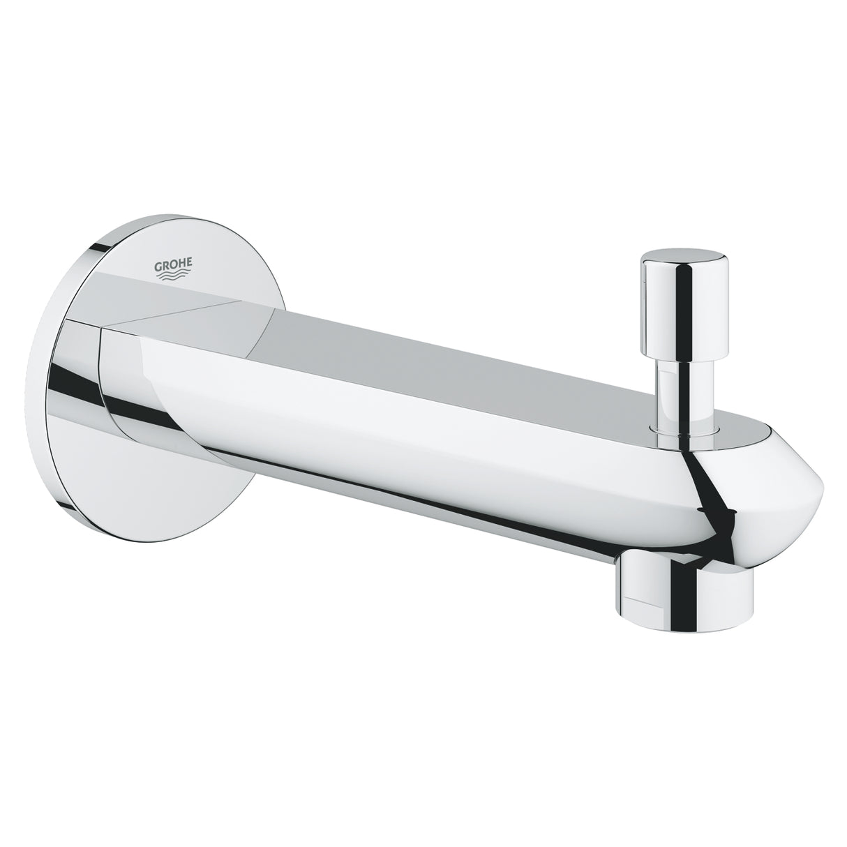 EURODISC COSMOPOLITAN BATH SPOUT WITH DIVERTER - GROHE - ( GRAPHITE - G5 - EURODISC - 0x15 mm - 0inchX0.5inch )