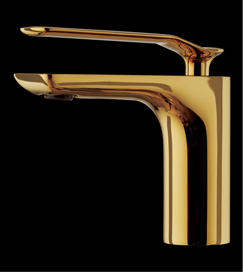 BRASS BASIN MIXER - AQUANT - ( GOLD - - 0x0 mm - 0inchx0inch )