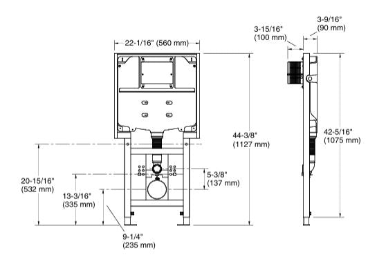 CONCTANKW/F.F&ACC77028IN-M-NA MECH - KOHLER PREMIUM - ( MECHANICAL - PREMIUM - 805x510 mm - 20inchX0inch )