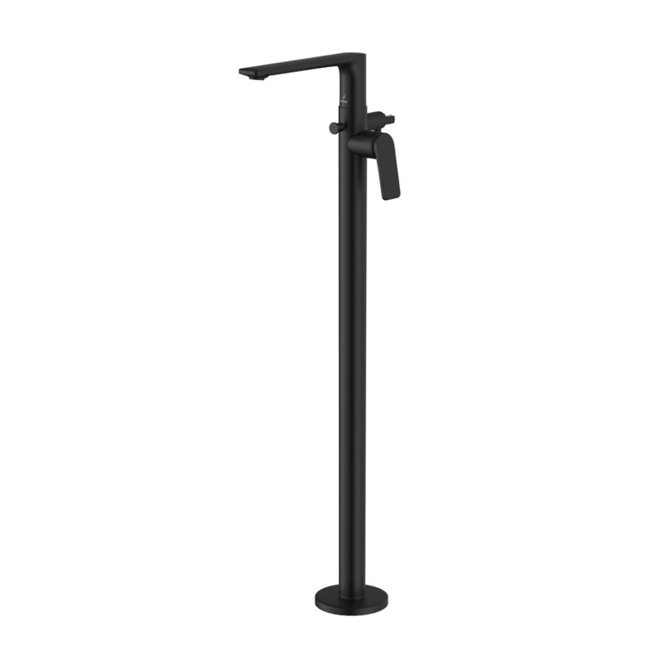 SINGLE LEVER EXPOSED PART FLOOR MOUNTED - JAQUAR FAUCETS - ( BLACK MATT - LAGUNA - 0x15 mm - 0inchX0.5inch )