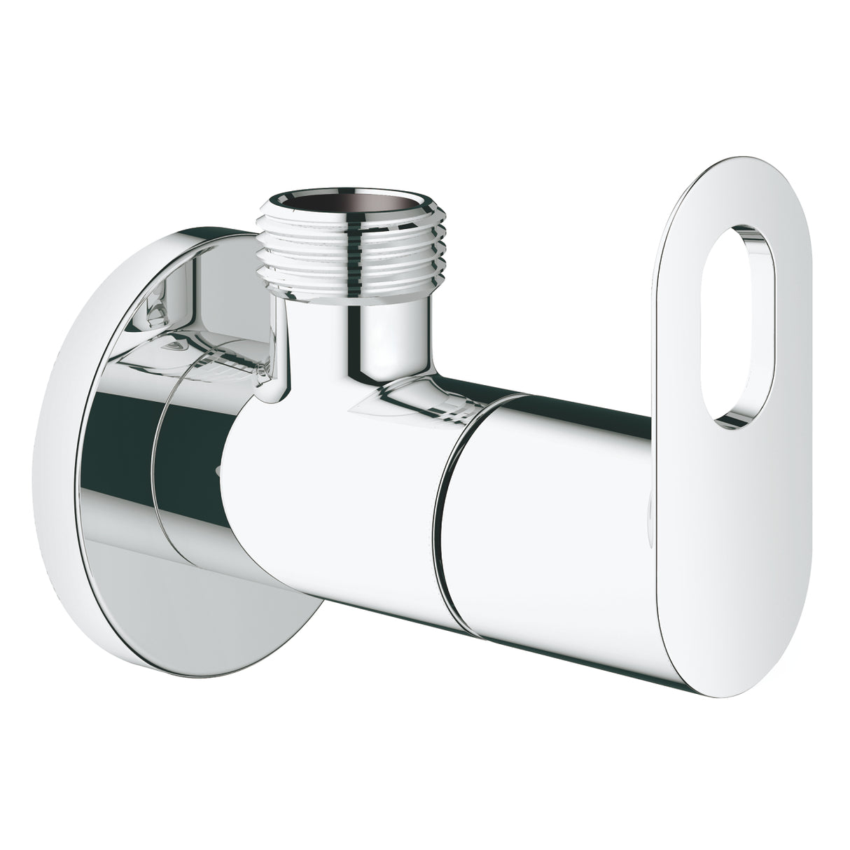 BAULOOP ANGLE VALVE 1/2INCH X 1/2INCH - GROHE-G2 - ( CHROME - G2 - BAUCOSMOPOLITAN - 0x15 mm - 0inchX0.6inch )