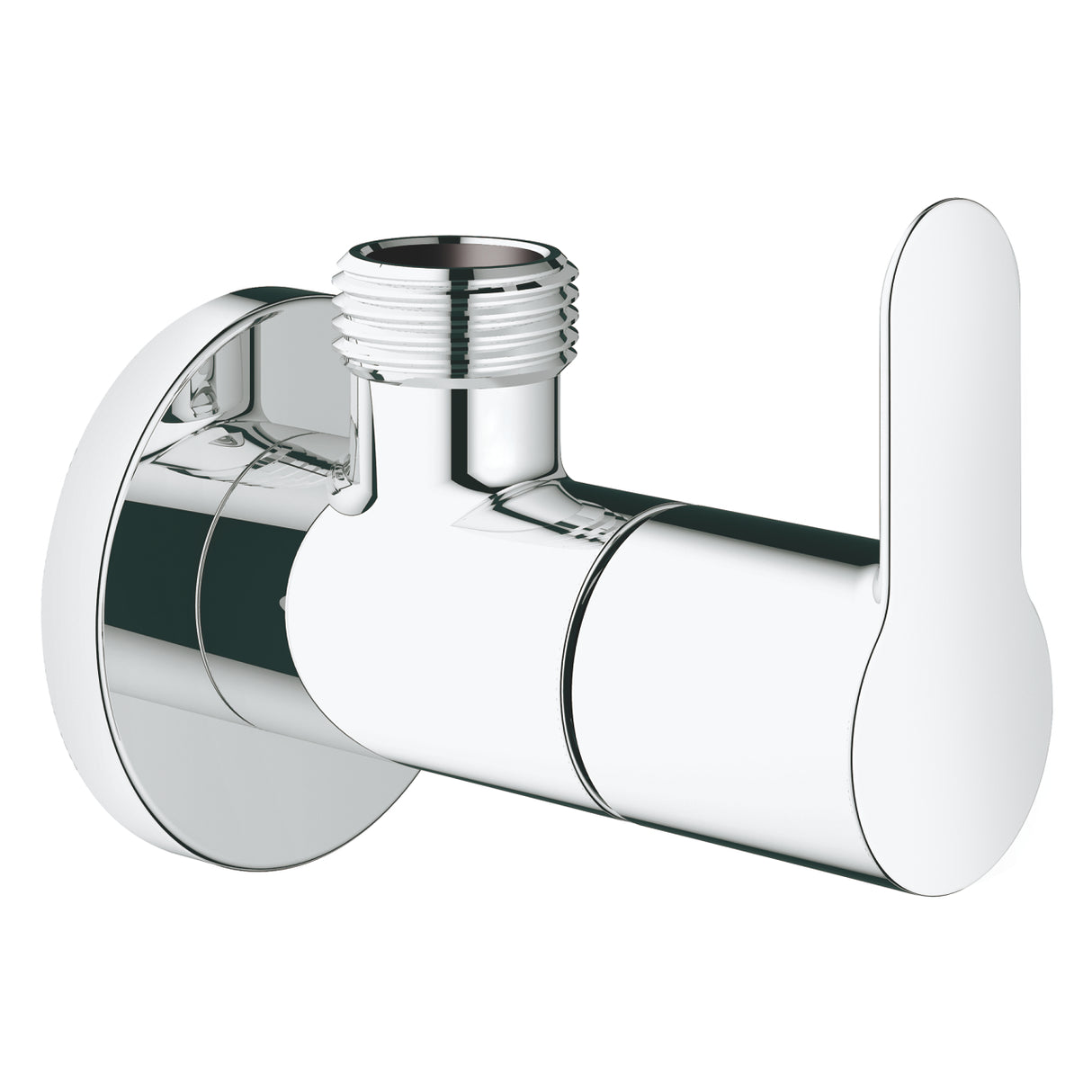 BAUEDGE ANGLE VALVE 1/2INCH X 1/2INCH - GROHE-G2 - ( CHROME - G2 - BAUCOSMOPOLITAN - 0x15 mm - 0inchX0.6inch )