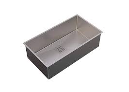 1 BOWL W/O DRAIN BROARD (DEPTH 9INCH) THK 1MM - CARYSIL -  ( MATT - MICRO RADIUS R10 - 780x430 mm - 31inchX17inch )