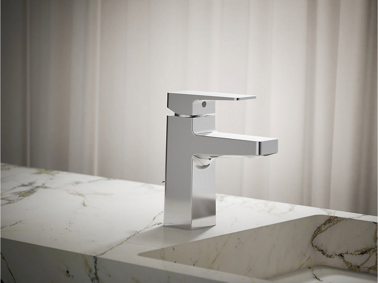 HONE-SLCONTROL BASIN MIXER W/DRAIN PIPES - KOHLER PREMIUM -  ( POLISHED CHROME - PREMIUM - 0x15 mm - 0inchX0.6inch )