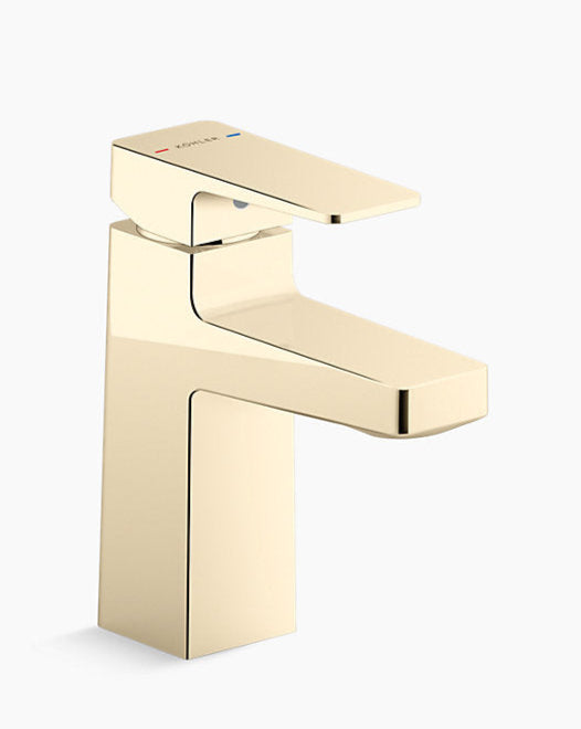 HONE-SL BASIN MIXER W/O DRAIN PIPES - KOHLER PREMIUM -  ( FRENCH GOLD - PREMIUM - 0x15 mm - 0inchX0.6inch )
