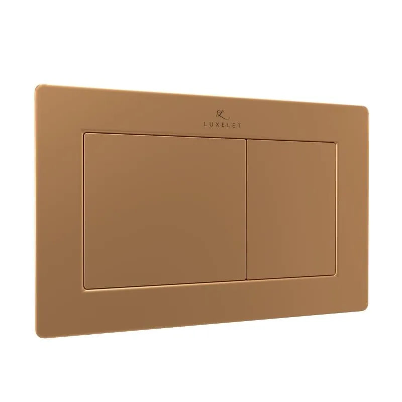 FLUSH PLATES - LUXELET - ( BRUSHED BRONZE - FLUSH PLATE - 0x0 mm - 0inchX0inch )
