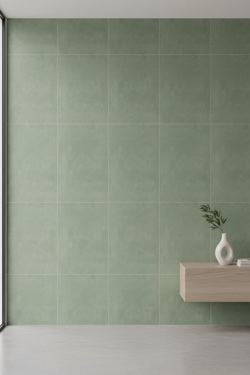 BRAZZIL GREEN - INDIAN TILES - ( - CRIST MATT BASE - 1200x600 mm - 48inchX24inch)