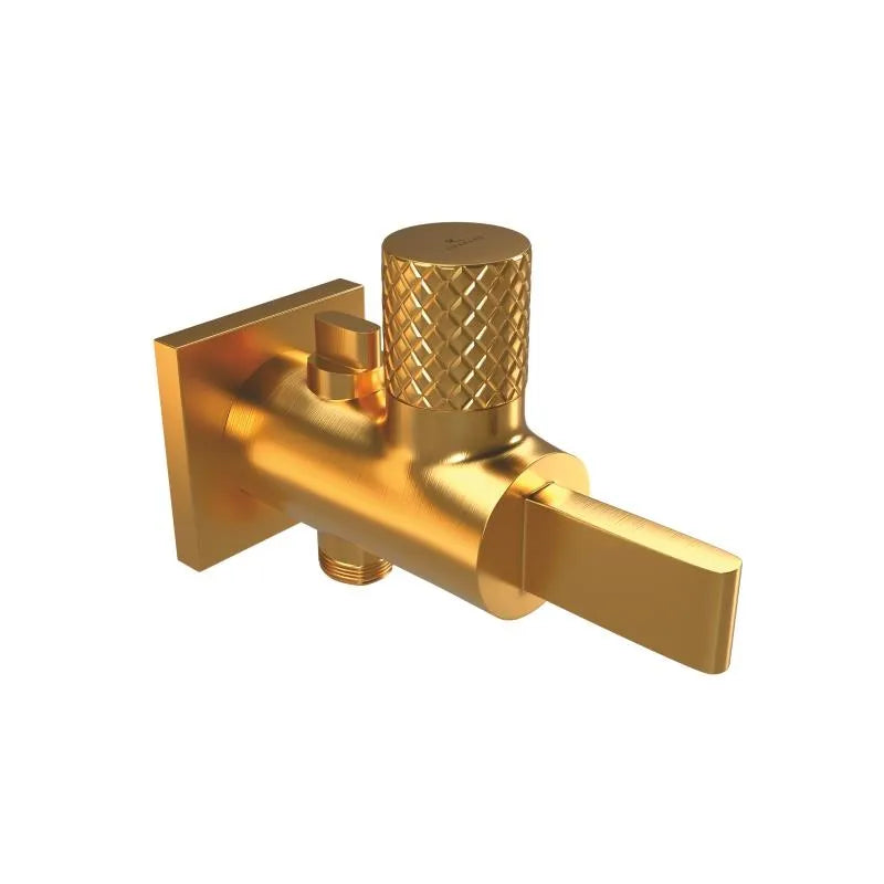 BIB COCK 2-WAY W/FLANGE - LUXELET - ( BRUSHED BRONZE - CULLINAN - 0x15 mm - 0inchX0.5inch )