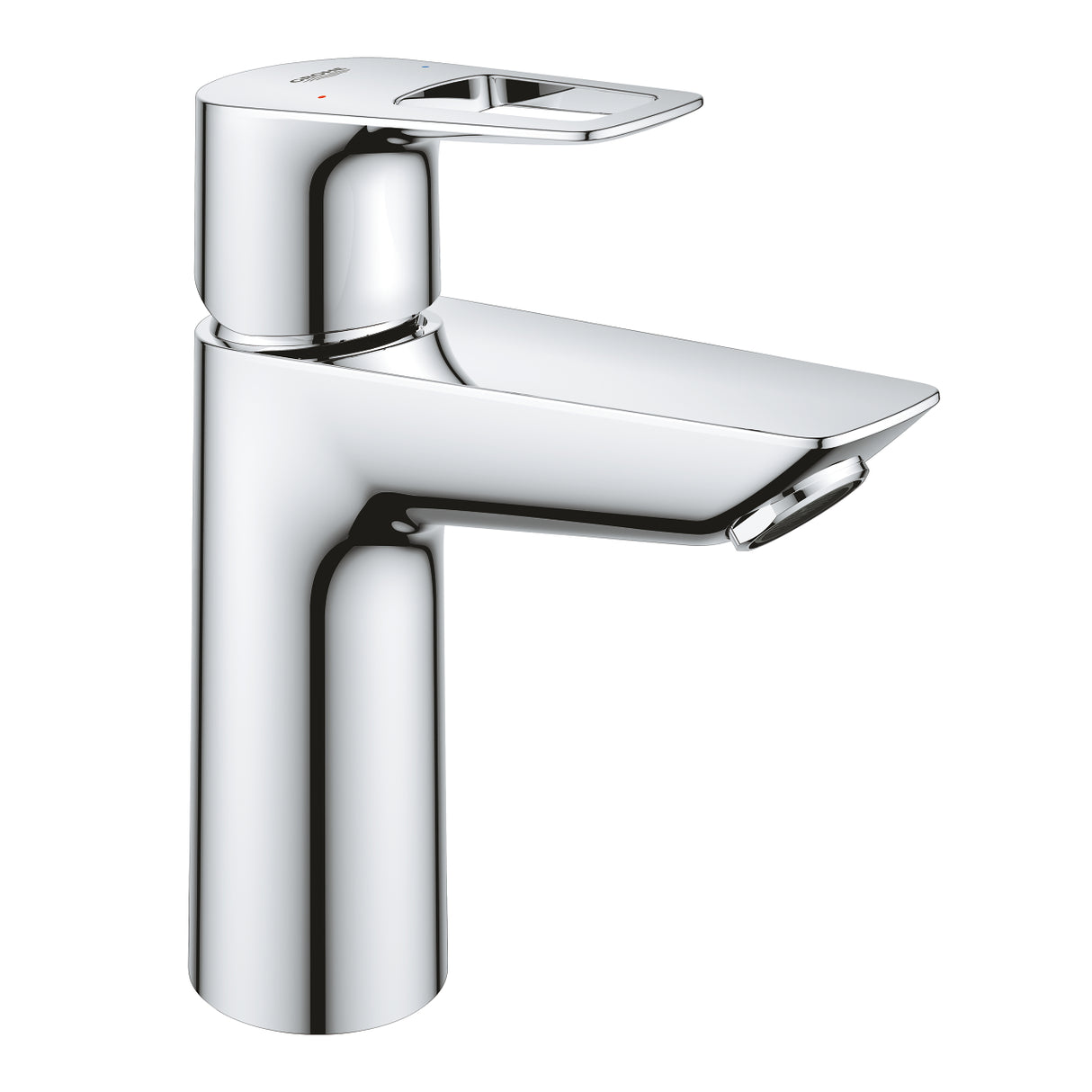 NEW BAULOOP 1-HANDLE BASIN MIXER WITHOUT POP-UP, M SIZE - GROHE-G2 - ( CHROME - G2 - BAUCOSMOPOLITAN - 0x0 mm - 0inchX0inch )