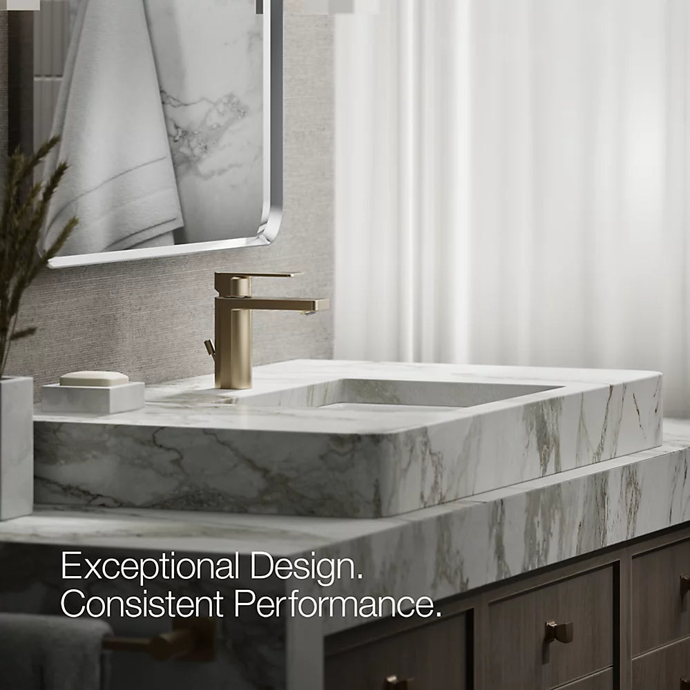 PARALLEL SC LAV FAUCET W/O DRAIN - KOHLER PREMIUM -  ( BRUSHED BRONZE - PREMIUM - 0x15 mm - 0inchX0.6inch )