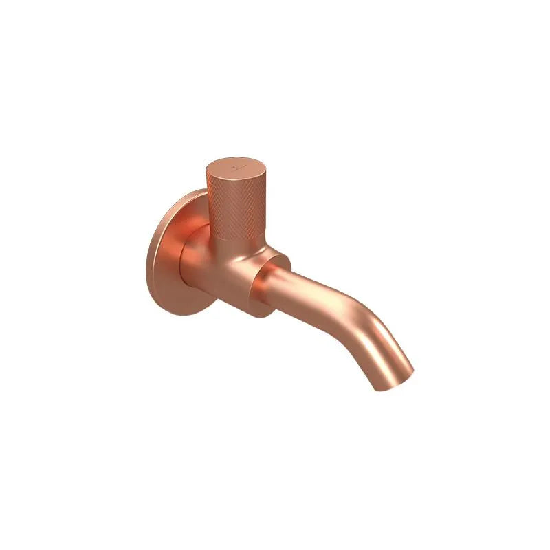 BIB COCK W/FLANGE - LUXELET - ( ROSE GOLD BRUSHED - SPECTRE - 0x15 mm - 0inchX0.5inch )