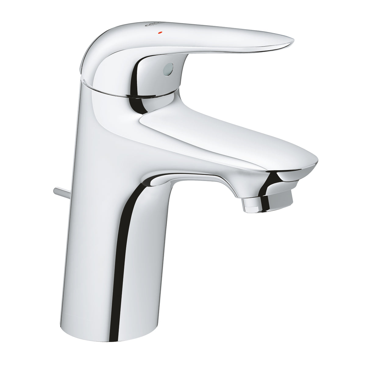 EUROSTYLE 2015 SOLID 1-HANDLE BASIN MIXER WITH POP-UP, S SIZE - GROHE -  ( CHROME - G3 - EUROSTYLE - 0x10 mm - 0inchX0.38inch )