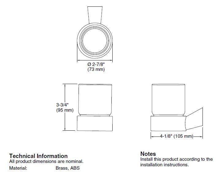 ACCENT-TUMBLER HOLDER - KOHLER PREMIUM -  ( BRUSHED BRONZE - PREMIUM - 0x0 mm - 0inchx0inch )