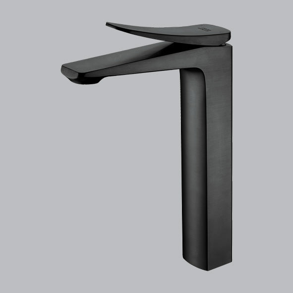 TALL BRASS BASIN MIXER - AQUANT -  ( GRAPHITE GREY -  - 0x15 mm - 0inchX0.5inch )
