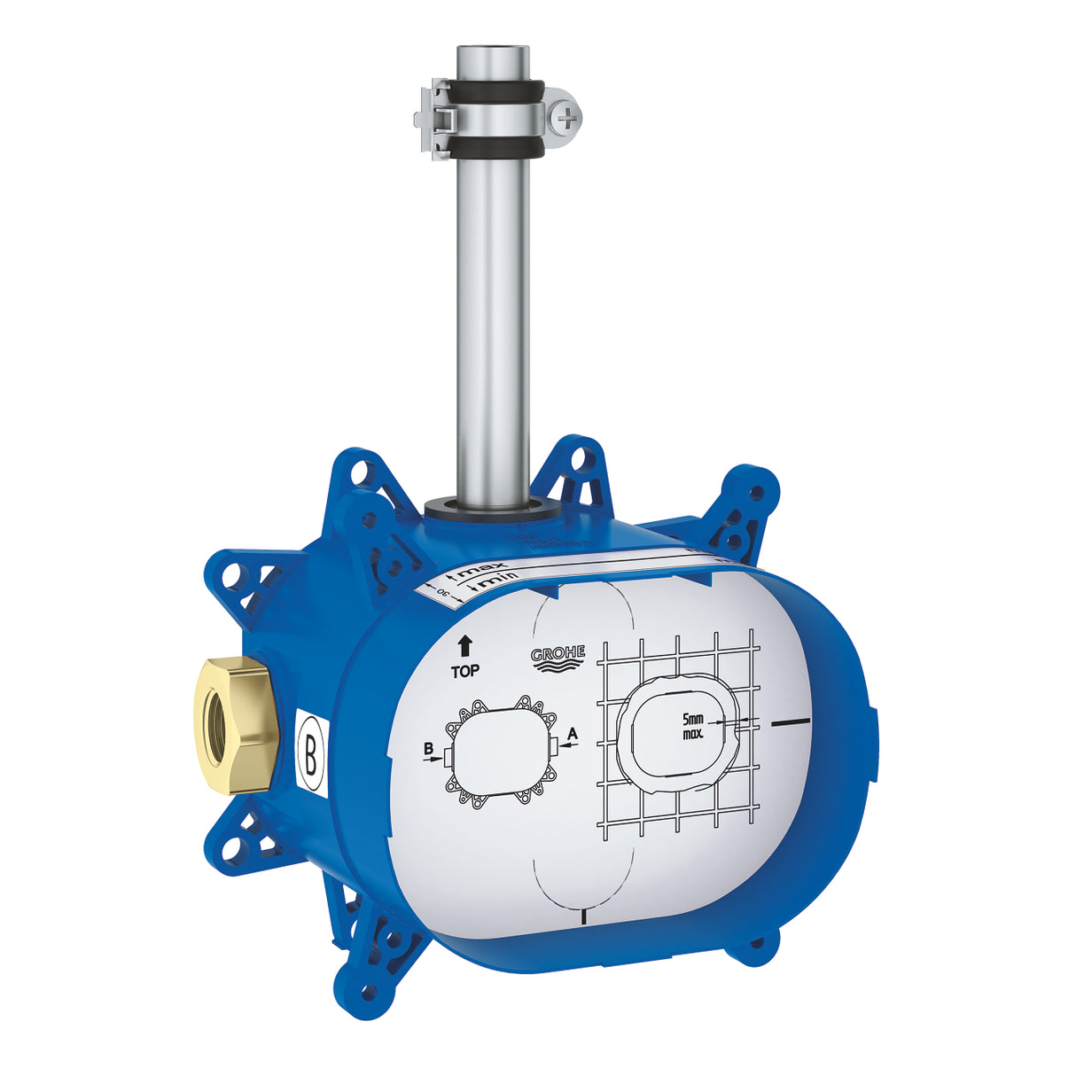 ROUGH-IN RAINSHOWER HEADSHOWER 360 DUO + MONO - GROHE - ( CHROME - G5 - RAINSHOWER - 0x15 mm - 0inchX0.6inch )