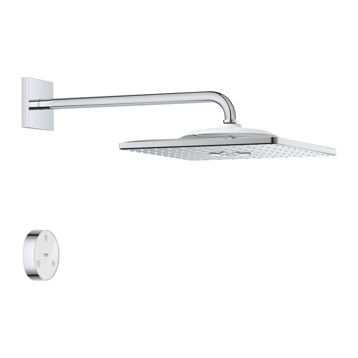 RAINSHOWER SMARTCONNECT 310 HEADSHOWER SET, CUBE, 422MM - GROHE - ( CHROME - G5 - RAINSHOWER - 0x0 mm - 0inchX0inch )