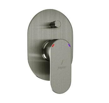 S.L. CON DIVERTOR FOR BATH - JAQUAR FAUCETS - ( STAINLESS STEEL - OPAL PRIME - 0x15 mm - 0inchX0.5inch )
