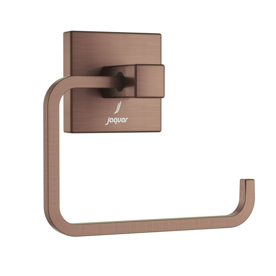 TOILET ROLL HOLDER - JAQUAR FAUCETS - ( ANTIQUE COPPER - ACC. KUBIX PRIME - 0x0 mm - 0inchX0inch )